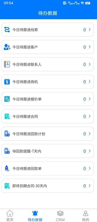 果沐办公CRM软件图2