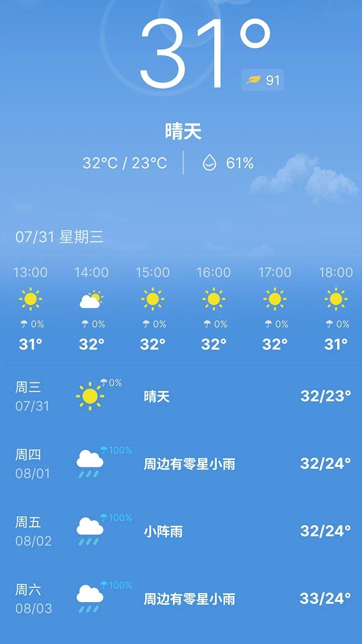 前知实时天气app图2