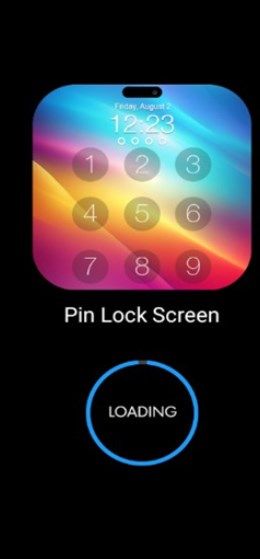 Pin Lock Screen app图1