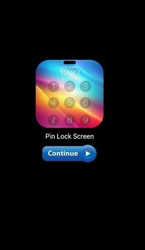 Pin Lock Screen app图3