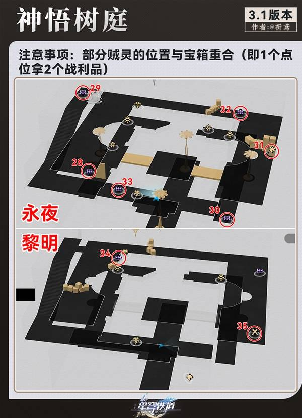 崩坏星穹铁道永夜呓语密林神悟树庭收集大全 永夜呓语密林神悟树庭宝箱在哪里[多图]图片5