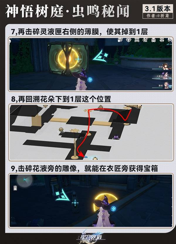 崩坏星穹铁道永夜呓语密林神悟树庭收集大全 永夜呓语密林神悟树庭宝箱在哪里[多图]图片17