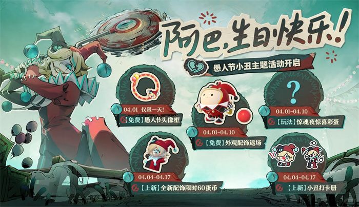 蛋仔派对愚人节小丑生日彩蛋在哪里 逃出惊魂夜小丑阿巴彩蛋是什么[多图]图片1