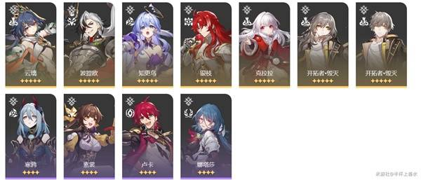 崩坏星穹铁道末日幻影阵容搭配攻略 崩铁末日幻影阵容选择图片21