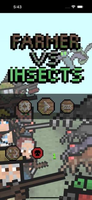 农夫大战昆虫游戏无广告图片1