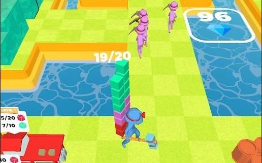 闲置街区土地游戏安卓版（Block Land Idle Arcade Idle）图片2