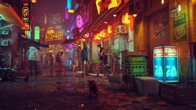猫咪模拟器迷失stray下载安装中文最新版2025图片1