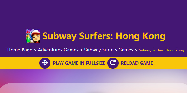 地铁跑酷网页版入口   2023subwaysurf网页版直接玩 大全可复制[多图]图片2