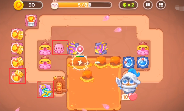 保卫萝卜4饿龙传说第8关攻略   饿龙传说第8关图文通关流程一览[多图]图片5