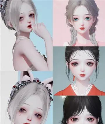 以闪亮之名捏脸数据id大全2023  最新成女少女好看捏脸数据码复制分享[多图]图片10