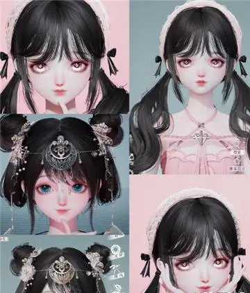 以闪亮之名捏脸数据id大全2023  最新成女少女好看捏脸数据码复制分享[多图]图片11