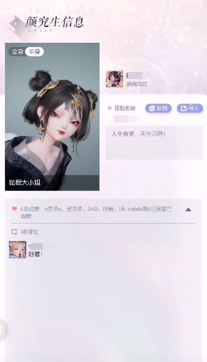 以闪亮之名捏脸数据怎么导入  2023最新捏脸数据id保存导入方法分享[多图]图片6
