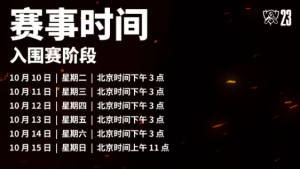 英雄联盟2023年全球总决赛赛程  lol2023全球总决赛积分榜赛程一览图片2