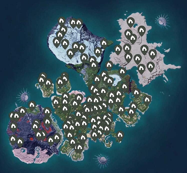 幻兽帕鲁地下城在哪  所有地下城位置分享[多图]图片1