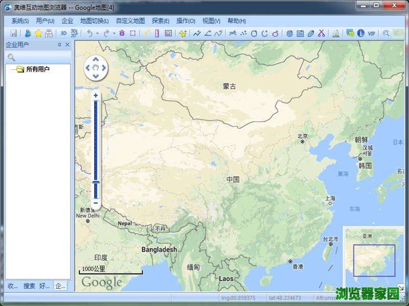 奥维互动地图浏览器下载32位客户端官网下载[图]图片1